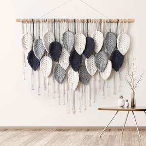 Tapiz de Pared de Macramé Boho Personalizado de Fábrica, Tapiz de Pared de Cuerda de Algodón Tejido a Mano para Decoración del Hogar - Product Image 6