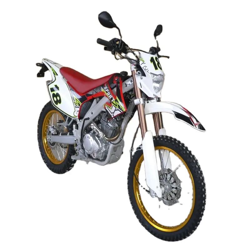 2023 새로운 250cc enduro 오토바이 오프로드 먼지 자전거 4-throke 오토바이 모토 크로스 성인용 저렴한 다른 오토바이 200CC 300CC