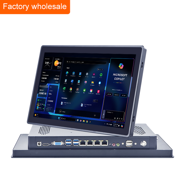 New Outdoor High-brightness Industrial LCD Display IP65 Waterproof Capacitive/Resistance Embedded Touch Screen DVI USB