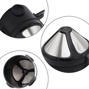 กรวยกรองกาแฟ DIY ตาข่ายสแตนเลส ตะกร้ากรองกาแฟแบบพับได้ อุปกรณ์พกพา - Product Image 6