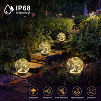 Lampes solaires flottantes pour piscine, télécommandées, 16 couleurs RGB, boule lumineuse gonflable solaire pour la décoration paysagère