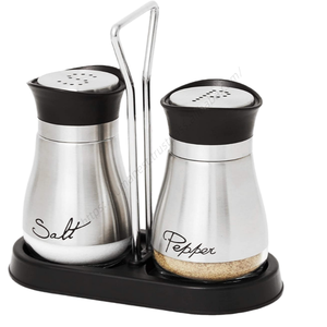 Vente en gros de salières et poivrières en verre personnalisées de haute qualité, 120 ml, en acier inoxydable, pour cadeaux, cuisine - Product Image 3