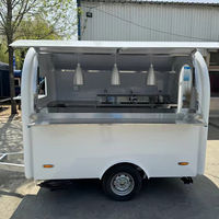 Bar à café, remorque à glaces, restaurant mobile, camion de restauration, remorque de nourriture, camion à pizza, équipement de cuisine entièrement équipé