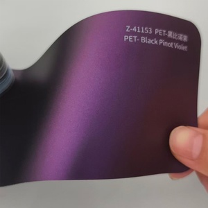 Ultra Matte 1.52*18 Metre Purple Red Sticker Self-Adhesive Car Wrap Vinyl Films for Exterior Decoration - Product Image 5