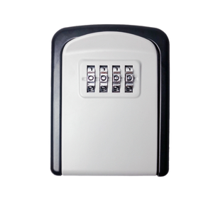 Wall Mounted Safe <b>Box</b> With 4 Digit Combination <b>Lock</b> Waterproof Key Storage For Home Office Garage Outdoor Use - Product Image 1