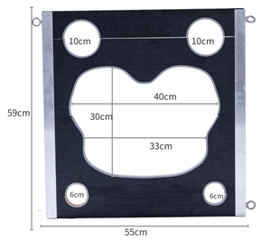 Tavola di Contenimento BDSM Robusta in Legno, con Blocco Anale, Manette e Cavigliere, Attrezzatura per Bondage per Coppie, Gioco per Adulti - Product Image 4