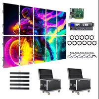 Pantalla LED P2.976 para Exteriores, Pantalla LED de Video a Todo Color 4K de 500*500, Pantalla LED de Alquiler para Publicidad en Vallas Publicitarias