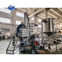 Secador de vibración en espiral continuo automático Serie LZG, máquina de secado en seco por vibración helicoidal de pellets de alimentación