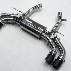 ท่อไอเสียแคทแบ็กสแตนเลสสตีลประสิทธิภาพสูง ความหนา 1.5 มม. พร้อมวาล์วควบคุมเสียง สำหรับ BMW M5 G90 - Product Image 2