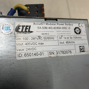 EA-S0M-400-40/80A-0000-00 EA-P2M-400-05/10A-0000-00 EA-P2M-400-10/20A-0000-00 Système ETEL AccurET EA-S0M-400-40/80A-0000-00 EA-P - Product Image 2