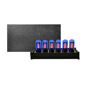 นาฬิกาปลุกดิจิตอลหน้าจอสี IPS แบบหลอดนิกซี่ นาฬิกาตั้งโต๊ะแบบหลอดนิกซี่ - Product Image 6