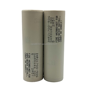 Batería Original INR21700 50G 3.6v 5000mAh 15Ah Recargable de Litio para Samsung 50G - Product Image 1