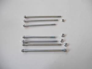 Axe de roue de moto compatible avec les composants Honda CT50, CT70, ST50 et ST70 - Product Image 3