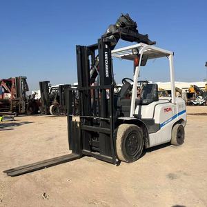 Carretilla elevadora usada TCM 3T 3Ton Japón tipo pequeño FD30 versátil para el Hogar granja jardín tienda precio barato - Product Image 6