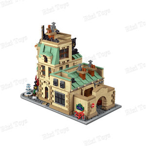 Mork 10212 3104 pièces <span class=keywords><strong>Paris</strong></span> <span class=keywords><strong>Restaurant</strong></span> Street View série assemblage Puzzle jouets Festival cadeaux blocs de construction ensembles - Product Image 4