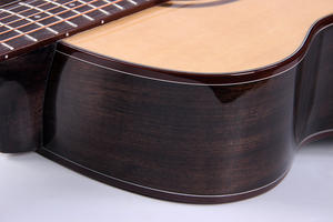 Avanzar asequible 40 pulgadas Premium madera contrachapada abeto nogal guitarra eléctrica acústica personalizada OEM ODM instrumento Musical para la venta - Product Image 4
