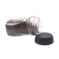 Pot à café en verre 200ml 400ml 800ml 870ml, récipient de stockage de café en verre à large ouverture, pot en verre transparent pour grains de café
