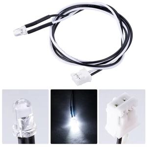 ปลั๊<span class=keywords><strong>ก</strong></span> PH2.0 2 ชิ้น ขนาด 3 มม. สำหรับหลอดไฟ LED พลาสติ<span class=keywords><strong>ก</strong></span> Tamiya 1/14 รถบรรทุก RC รถพ่วง รถบรรทุกขนส่งสินค้า อะไหล่รถยนต์ - Product Image 2