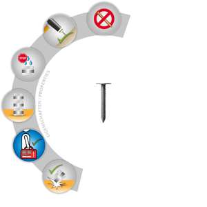 TOX Feutre pour toiture Toiture 2.8x40mm (400g) - Product Image 3