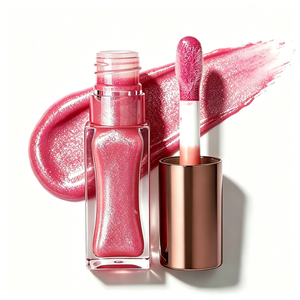 Brillo Labial Hidratante de Alto Brillo con Logotipo Personalizado, Brillo Labial de Etiqueta Privada, No Pegajoso y de Alto Brillo, Maquillaje Labial Vegano - Product Image 5