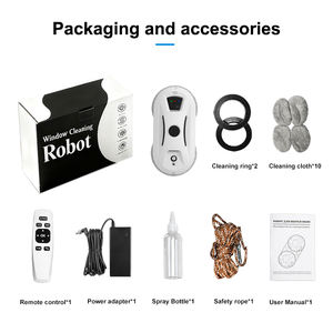 Robot de nettoyage de vitres <span class=keywords><strong>professionnel</strong></span> à faible bruit, aspirateur intelligent <span class=keywords><strong>électrique</strong></span>, télécommande automatique, <span class=keywords><strong>lave</strong></span>-vitres commerciaux - Product Image 6