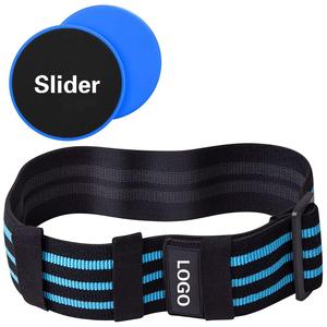 Fasce per il bottino di resistenza all'anca fasce per allenamento fasce di resistenza all'esercizio per gambe e glutei Fitness Sports - Product Image 6