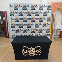 Mantel Personalizado con Logotipo Impreso por Sublimación, Cubierta para Mesa de Eventos, Venta al Por Mayor