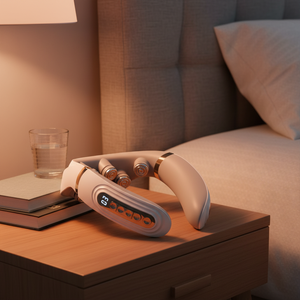 Moderner Halswirbelsäulen-Massagegerät mit Wärmefunktion und 10 Massageköpfen - Product Image 1