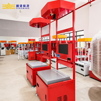Sistema DWS Estático de Automatización de Almacenes Fengwang para Medición de Volumen y Pesaje de Paquetes Express (40g-60kg) con Escaneo de Códigos y Bandeja Inclinable
