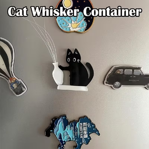 Custom Cat Pet Whisker Holder Acrylic Fur Keeper for Any Pet Memorials Refrigerator Magnet <strong>Remembrance</strong> <strong>Gift</strong> for Loss of Pet - Product Image 3