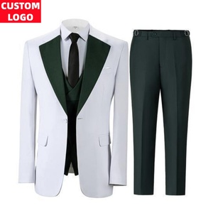 Costume <span class=keywords><strong>homme</strong></span> sur mesure 3 pièces, coupe slim, haute qualité, <span class=keywords><strong>décontracté</strong></span>, formel, couleur unie, pour <span class=keywords><strong>mariage</strong></span> - Product Image 3