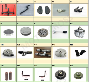 Tricycle latéral moto KC750 K750 oval Dnepr pékin Express <span class=keywords><strong>Chang</strong></span> <span class=keywords><strong>jiang</strong></span> sidecar pièces accessoires - Product Image 2