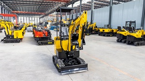 Mini-excavatrice neuve HighTop12 de 1,2 tonne, équipement de construction pour vergers, serres, avec certifications EPA et CE, excellente réputation - Product Image 6