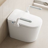 MUBI Toilette intelligente avec bidet intégré et détection automatique, WC électrique avec accoudoir pour personnes âgées