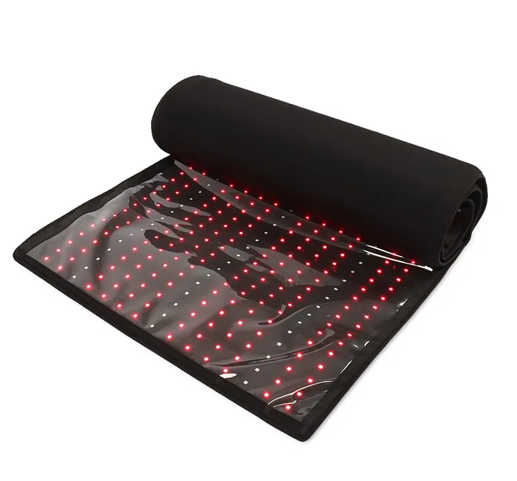 Produto de beleza para venda direta da fábrica 660nm 850nm cobertor de tapetes de sauna com luz vermelha para terapia