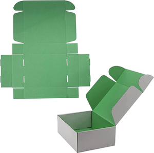 Hot OEM nhà máy sinh thái thân thiện tùy chỉnh sóng Quà Tặng gấp hộp vận chuyển giấy gửi thư quà tặng bao bì các tông hộp bưu phẩm - Product Image 3