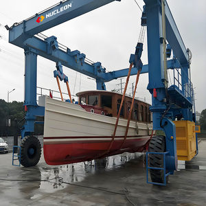 Tùy chỉnh thủy lực cần cẩu thuyền nâng cẩu 40 tấn 70 tấn 100 tấn 200ton Marine Travel Lift - Product Image 5