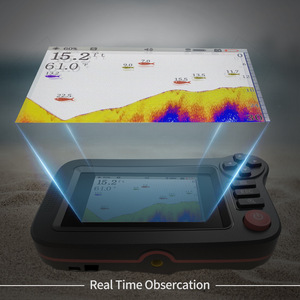 Buscador de Peces con Pantalla Visual HD Cuadrada de ABS, Cámara Subacuática Inalámbrica con Sonar, Compatible con Teléfonos Móviles, DC 10V-18V - Product Image 4