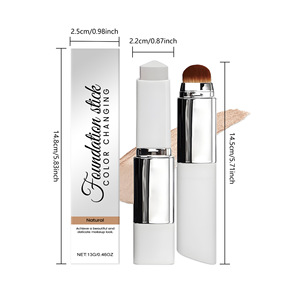 Bâton de fond de teint à double tête <span class=keywords><strong>2</strong></span> en 1, fond de teint léger, respirant, mat, changeant de couleur pour le maquillage quotidien - Product Image 1