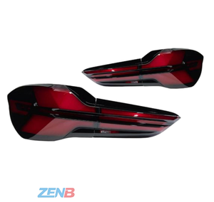 Version noire et rouge pour BMW X1 F48 2016-2019, ensemble <span class=keywords><strong>de</strong></span> feux arrière <span class=keywords><strong>de</strong></span> pare-chocs, mise à niveau G05 2024, ensemble <span class=keywords><strong>de</strong></span> feux arrière LED - Product Image 1
