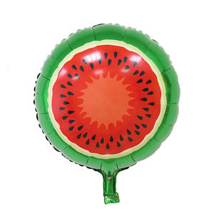 Ballons de la série Fruit de 18 pouces, fournitures de fête pour enfants, ballons à hélium en aluminium, vente en gros - Product Image 4
