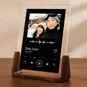 Manufacturer Custom Wholesale <b>Table</b> <b>Walnut</b> Picture Frame U-Shaped Creative Acrylic Photo Frame - Product Image 5