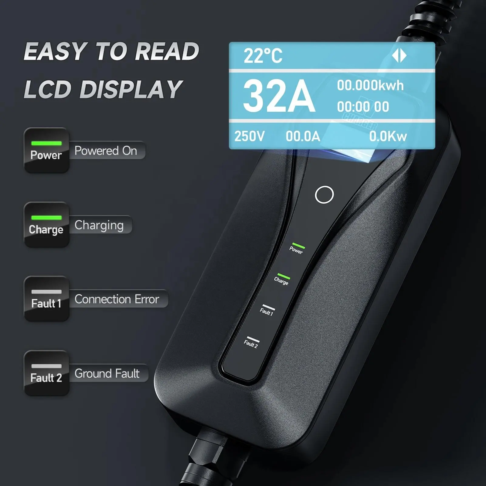 2024 Chargeur de voiture électrique portable à usage domestique AC 32a 7kw GB/T spécifications chargeur ev à bas prix 220 volts