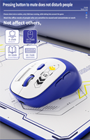 Ratón Inalámbrico al por Mayor OEM, Recargable, Bluetooth 5.2, Ergonómico, con 6 Botones, para Computadora Portátil y de Escritorio