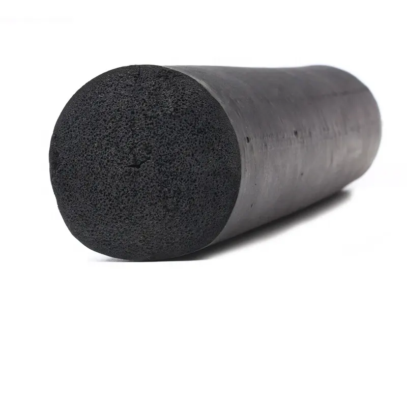 EPDM round foam rubber seal for shock absorption protection