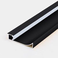 Plinthe de sol en aluminium au design moderne de haute qualité Accessoires de carrelage en alliage métallique durable