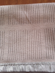 S4218 heißer Verkauf häkeln gestrickte zelluläre Waffel decken einfarbig 100 Baumwolle thermische Krankenhaus decken - Product Image 6