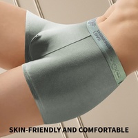 Hello Letter Boxers pour hommes en coton avec ceinture, extensibles dans les 4 sens, avec poche de maintien, coupe ajustée, pour le sport et la natation, Ropa Para Bebes