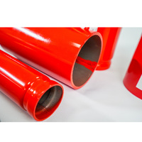 Tuyau en acier pour système d'extinction d'incendie API 5L, production d'usine