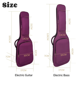 Sac de transport universel 20 mm pour basse électrique, sac de guitare électrique 39 pouces pour orgue électronique, sac pour instrument - Product Image 5